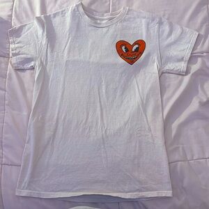 Men’s Keith Haring Heart T-Shirt